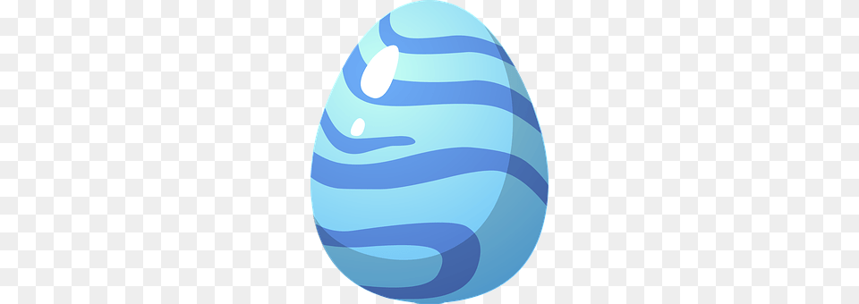 Blue Easter Egg, Egg, Food, Clothing Png Image