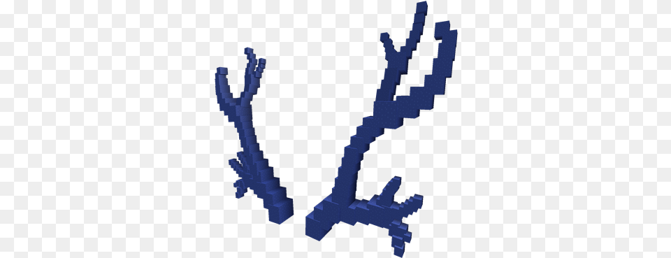 Blue 8 Bit Antlers Roblox, Electronics, Hardware, Accessories Free Transparent Png