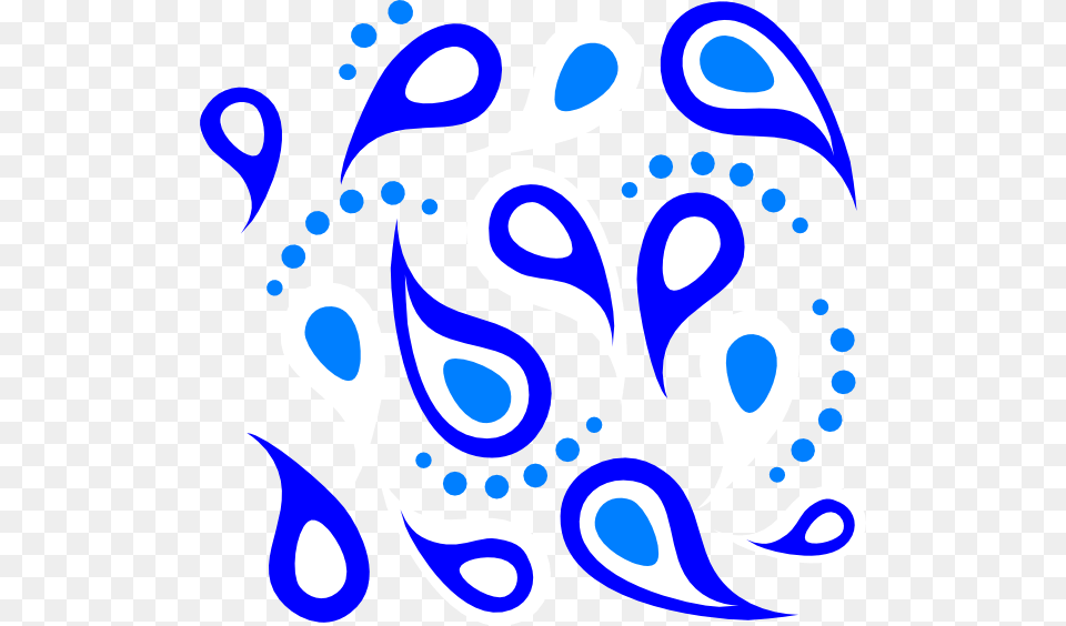 Blue Abstract Circle Pattern Clipart, Art, Graphics, Paisley, Baby Free Transparent Png