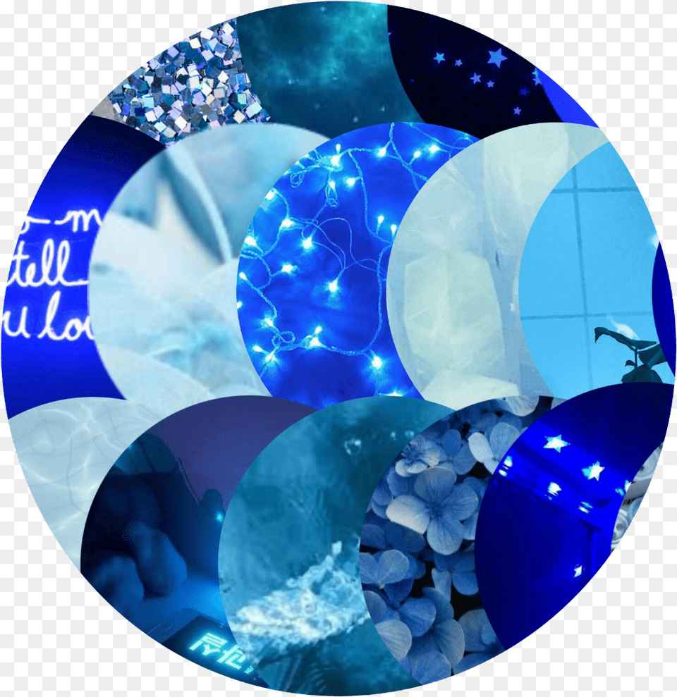 Blue Aesthetic Circles, Sphere, Accessories, Gemstone, Jewelry Png