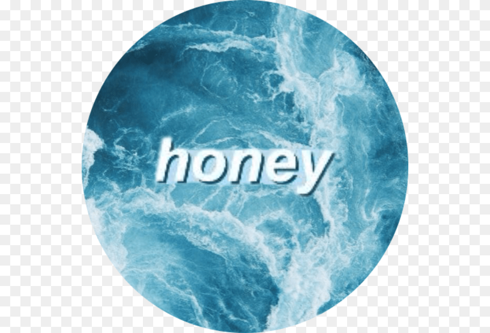 Blue Aesthetic Honey Circle Picture Of The Ocean, Sphere, Hot Tub, Tub, Outdoors Png Image