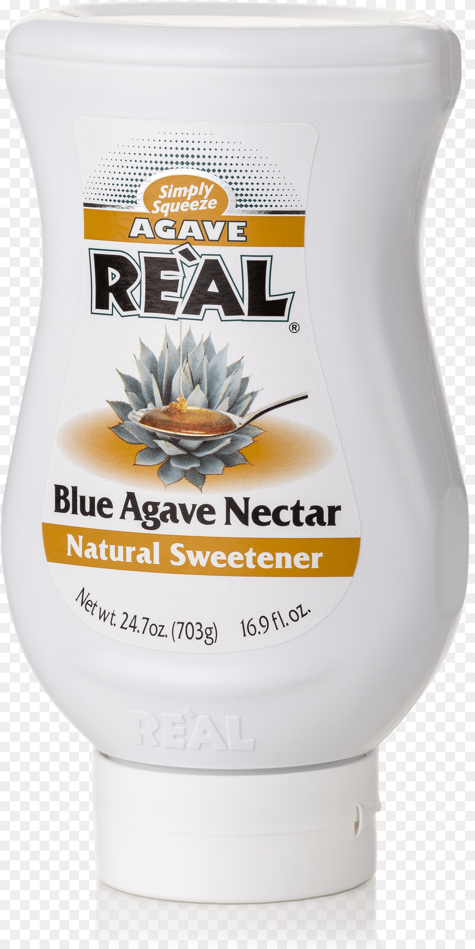 Blue Agave Nectar Natural Syrup, Bottle, Lotion, Cosmetics, Sunscreen Free Png Download