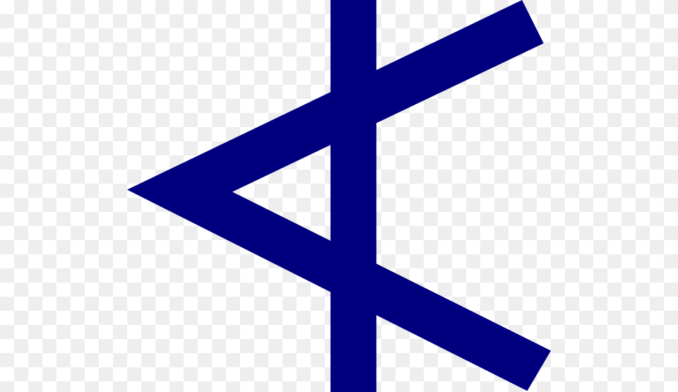 Blue Aleph Clip Art For Web, Cross, Symbol Free Transparent Png