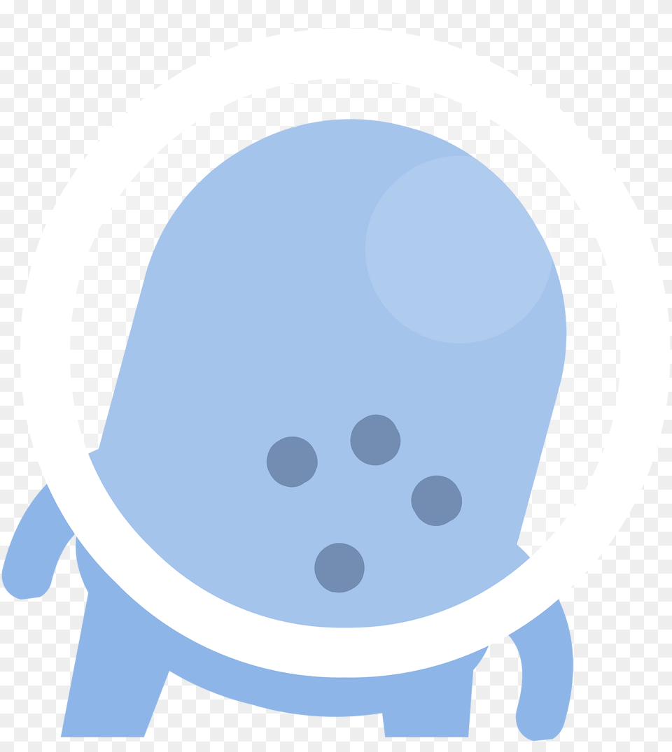 Blue Alien Clipart, Tub, Bathing Free Png Download