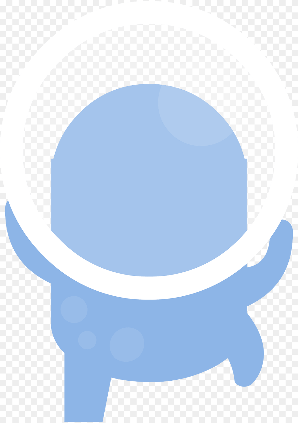 Blue Alien Clipart, Tub, Person, Helmet, Hardhat Png Image