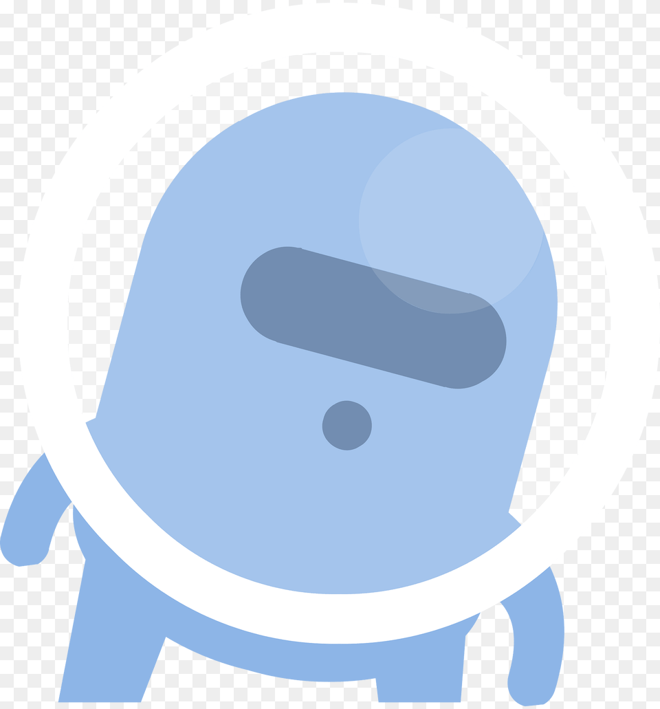 Blue Alien Clipart, Disk Free Png Download