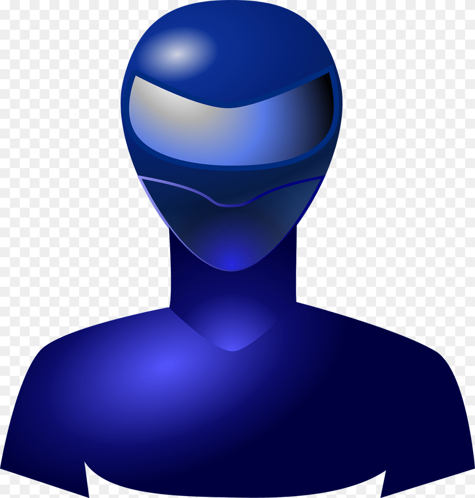 Blue Alien Suit, Person Png Image