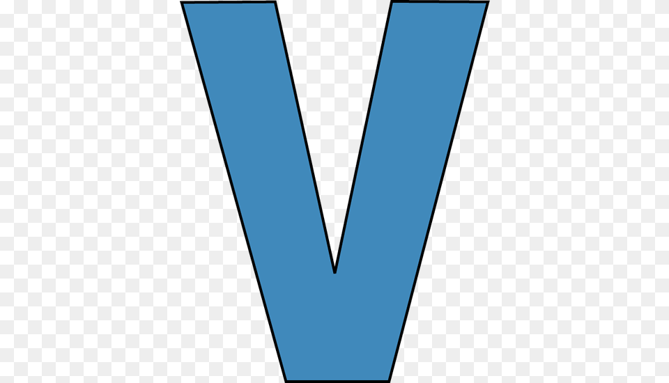 Blue Alphabet Letter V Clip Art, Logo Png