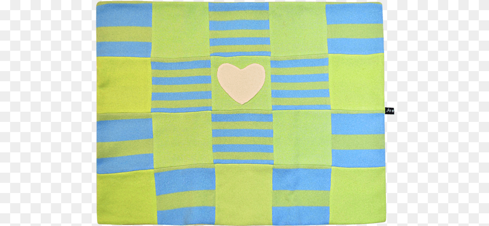 Blue Amp Green Heart Blanket Heart, Home Decor, Quilt Png Image