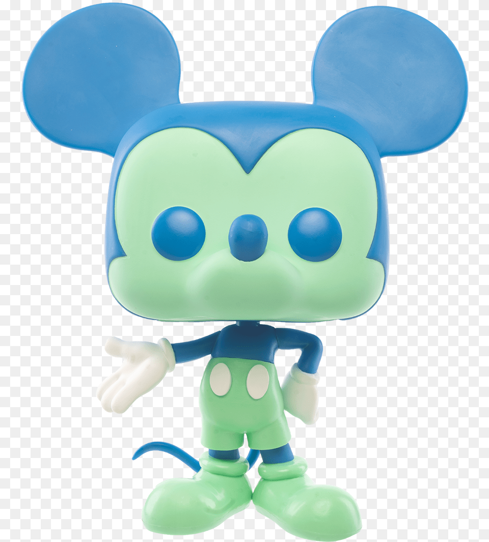 Blue Amp Green Mickey Mouse Funko, Toy, Cushion, Home Decor, Baby Free Transparent Png