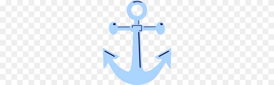 Blue Anchor Clip Art Blue Anchor Clip Art, Electronics, Hardware, Hook, Cross Free Transparent Png