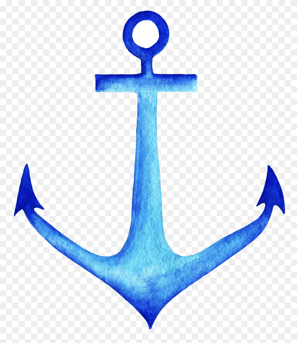 Blue Anchor For Download On Ya Webdesign, Electronics, Hardware, Hook, Cross Free Transparent Png