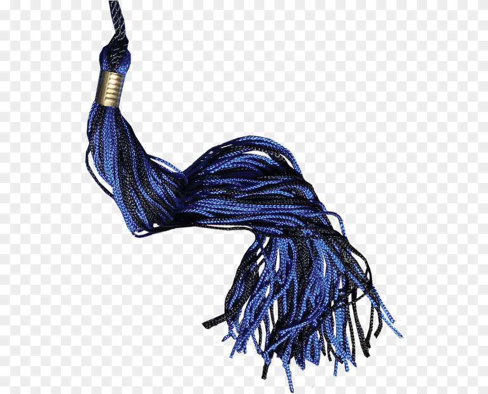 Blue And Black Graduation Tassel With Gold Band Sketch, Accessories, Adult, Female, Jewelry Free Png