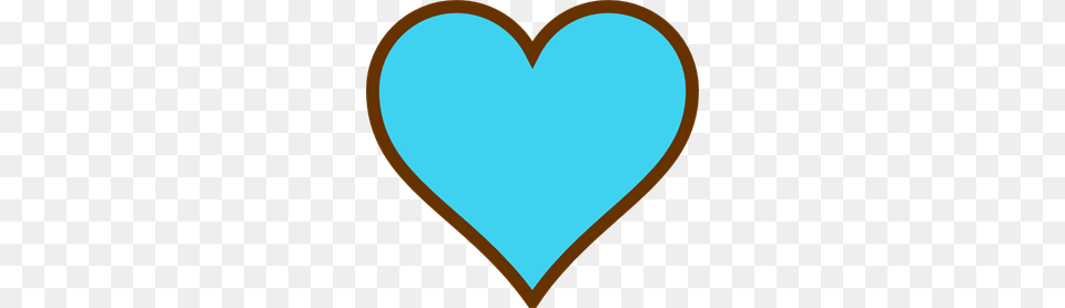 Blue And Brown Heart Clip Art For Web, Balloon Png Image