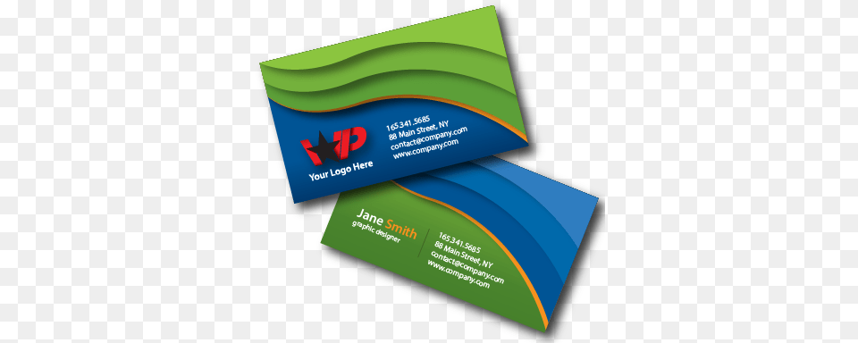 Blue And Green Business Cards, Paper, Text, Business Card Png Image
