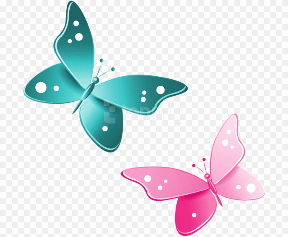 Blue And Pink Butterflies Clipart Photo Pink Butterfly Clipart, Graphics, Art, Floral Design, Flower Png