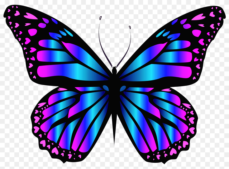 Blue And Purple Butterfly Clipar, Art, Animal, Insect, Invertebrate Free Transparent Png