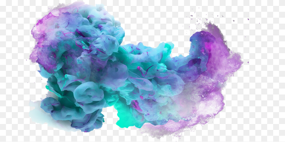 Blue And Purple Smoke Picsart Effect, Mineral, Crystal Png