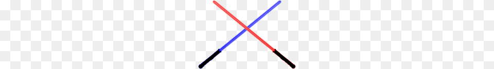 Blue And Red Laser Swords Clashing, Baton, Stick, Blade, Dagger Free Transparent Png
