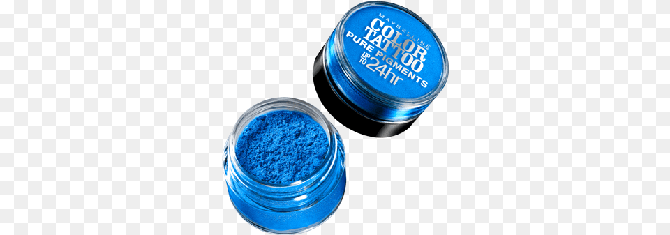 Blue And Silver Eye Shadow Maybelline Eye Studio Color Tattoo Pure Pigment, Powder, Smoke Pipe, Cosmetics, Face Free Png Download