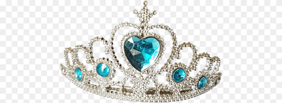 Blue And Silver Princess Crown Tiara, Accessories, Jewelry, Chandelier, Lamp Free Png