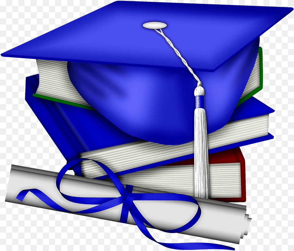 Blue And White Graduation Cap, People, Person, Text Free Png