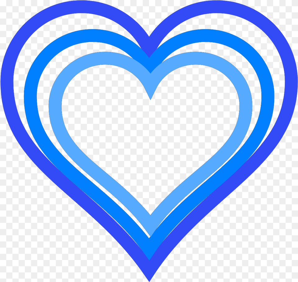 Blue And White Heart, Logo Png