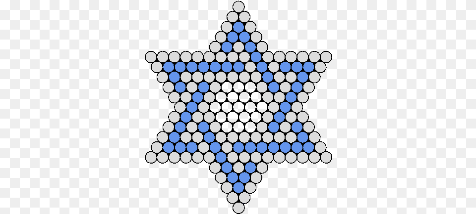 Blue And White Jewish Star Perler Bead Pattern Bead Star Perler Bead Patterns, Outdoors, Nature, Chess, Game Png