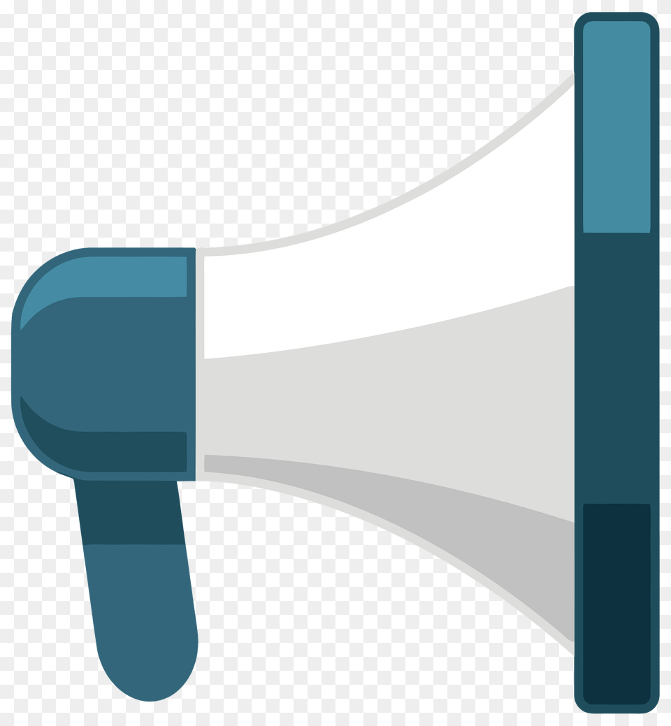 Blue And White Megaphone Clipart, Electronics, Lighting Free Png Download