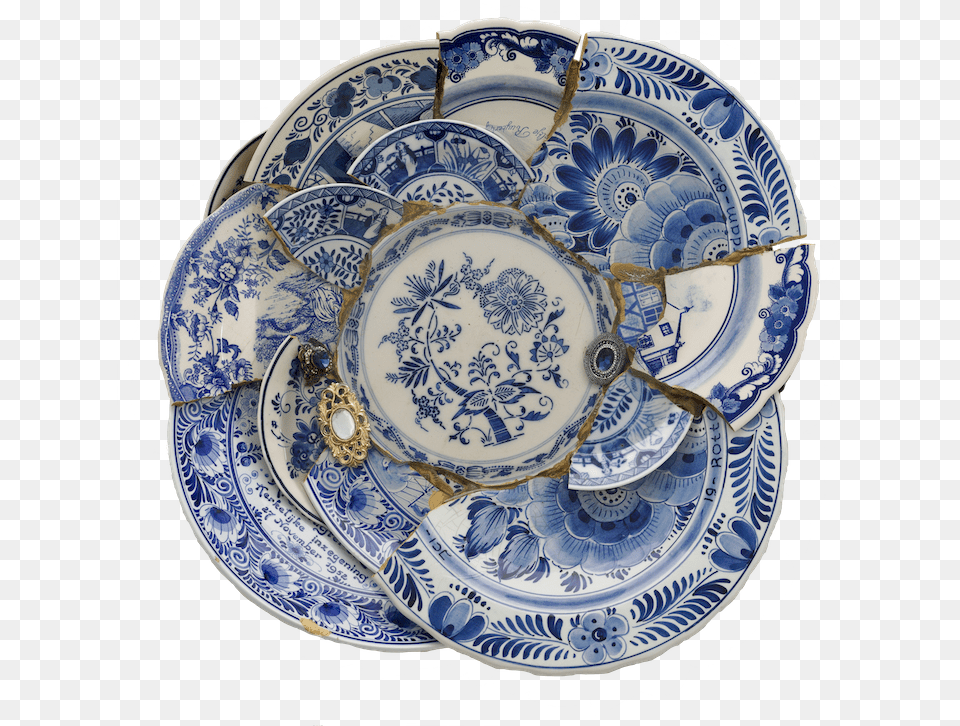 Blue And White Porcelain, Art, Pottery, Saucer, Plate Png