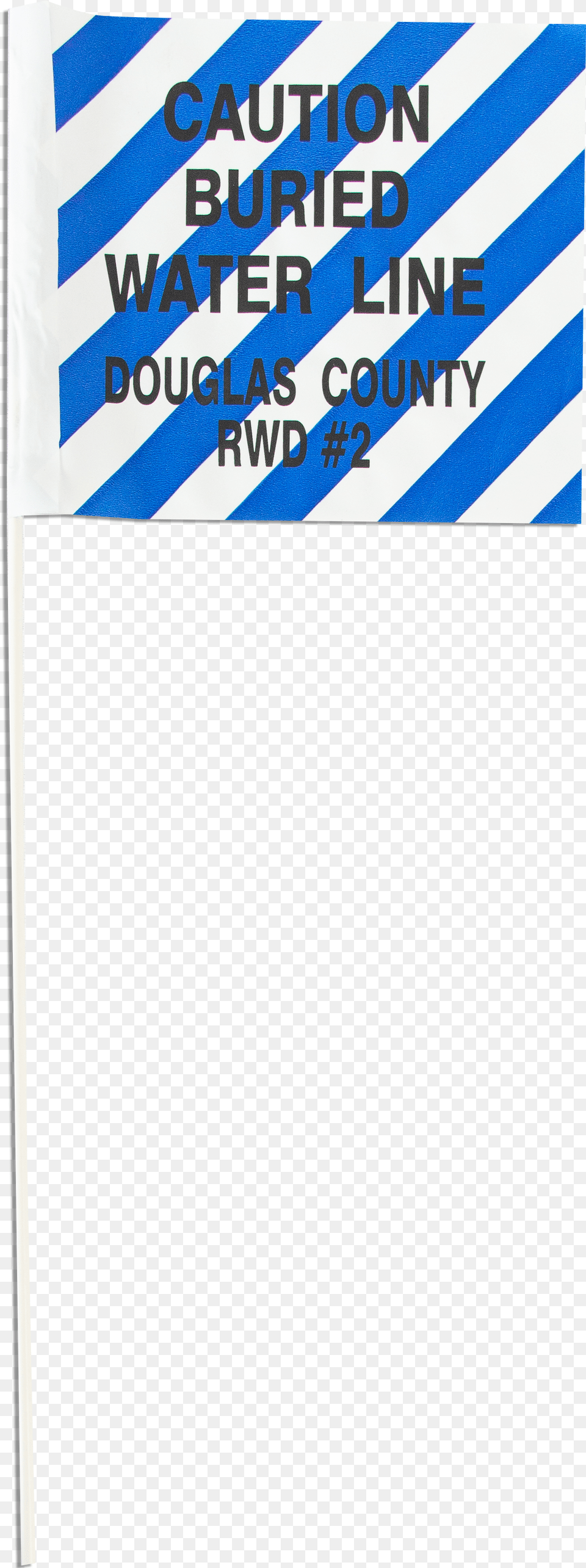 Blue And White Striped Flag With Custom Printing Off White, Banner, Text, Advertisement, Poster Png Image