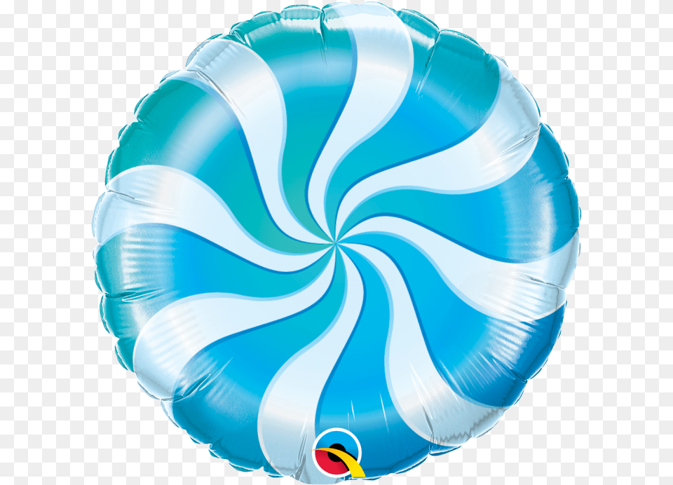 Blue And White Swirl Sweet, Parachute, Balloon, Food, Sweets Free Transparent Png
