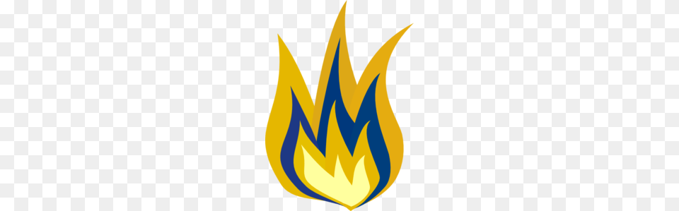 Blue And Yellow Flame Clip Art For Web, Fire, Animal, Fish, Sea Life Png