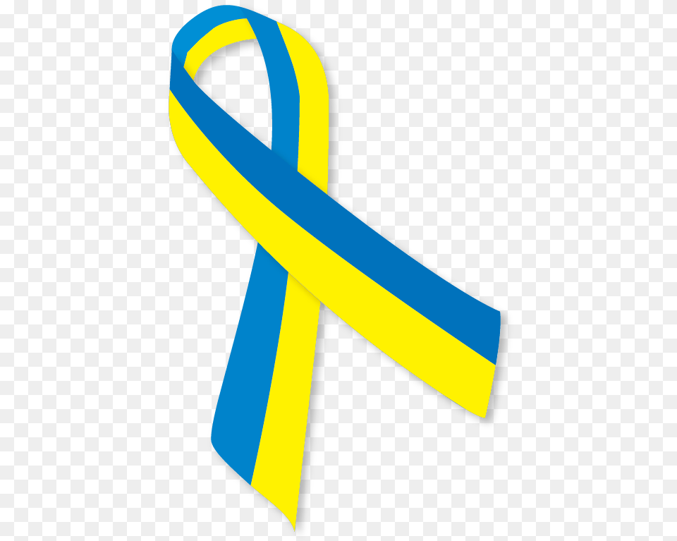Blue And Yellow Ribbon Ua, Rocket, Weapon, Accessories, Formal Wear Free Png Download