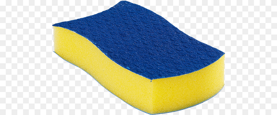 Blue And Yellow Sponge Free Png Download