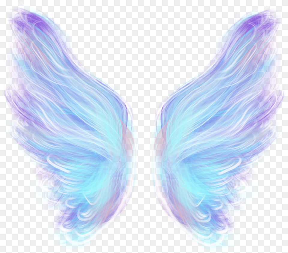 Blue Angel Wings Png
