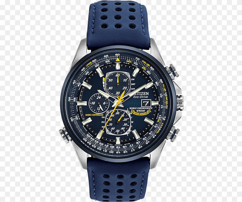 Blue Angels World Chronograph A T At8020 03l Fossil Blue Watch Mens, Arm, Body Part, Person, Wristwatch Png