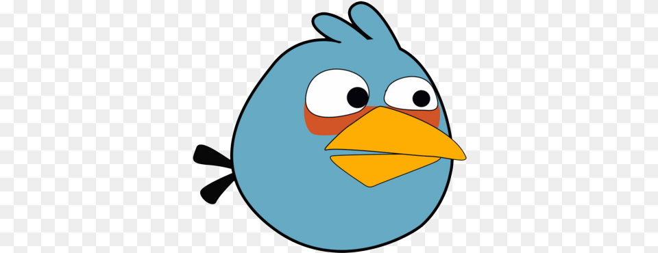 Blue Angry Bird Psd Blues De Angry Birds, Animal, Beak, Jay, Food Free Png Download