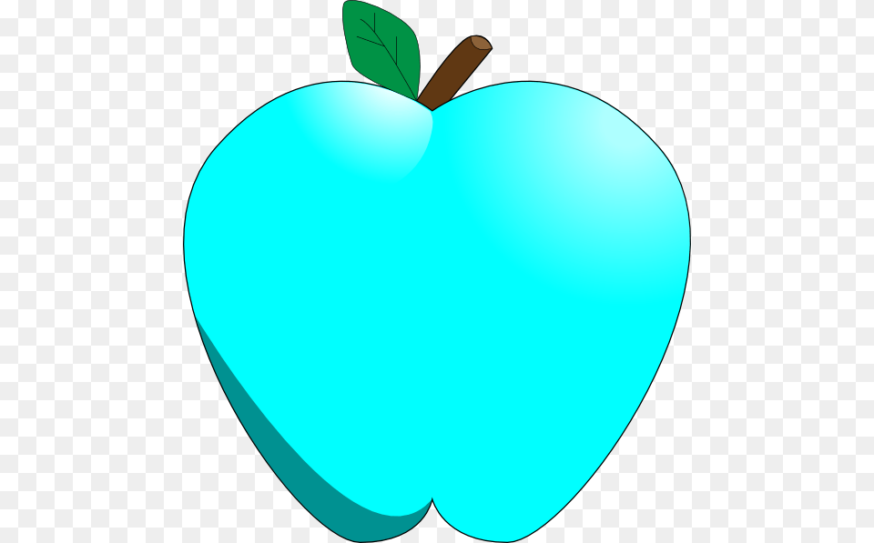 Blue Apple Svg Clip Arts 558 X 597 Px, Food, Fruit, Plant, Produce Png Image