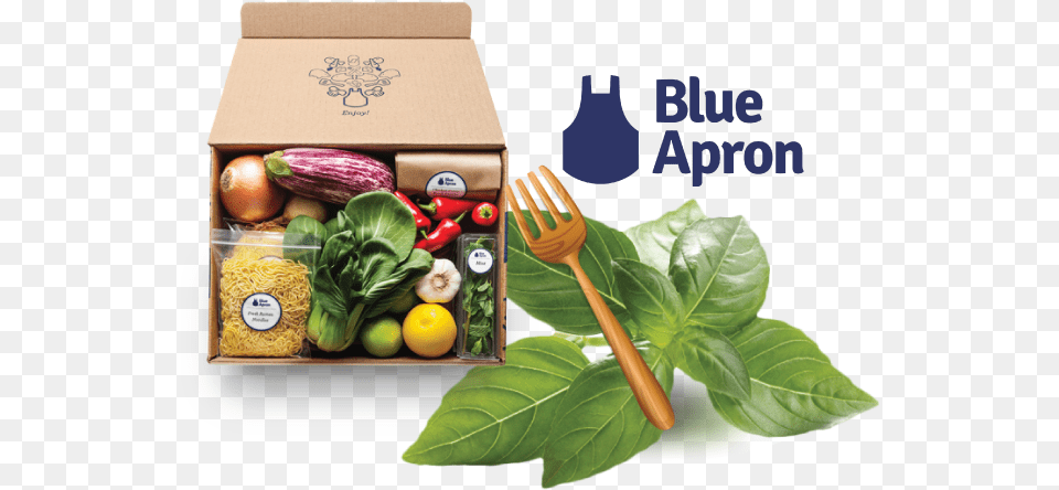 Blue Apron, Cutlery, Fork, Food, Meal Free Png Download