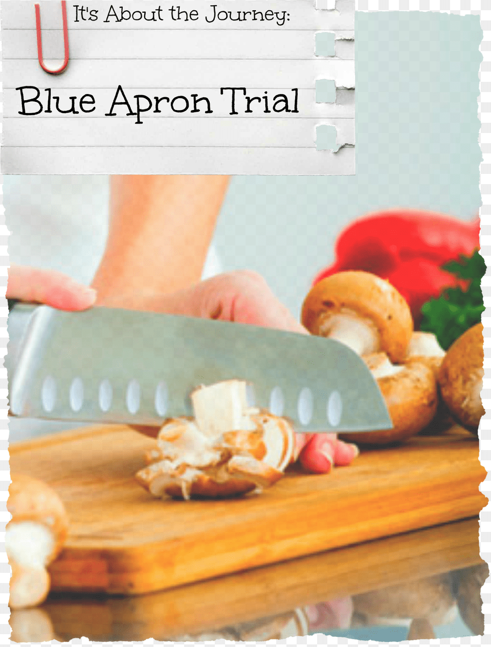 Blue Apron Trial Cooking, Blade, Weapon, Knife, Food Free Png