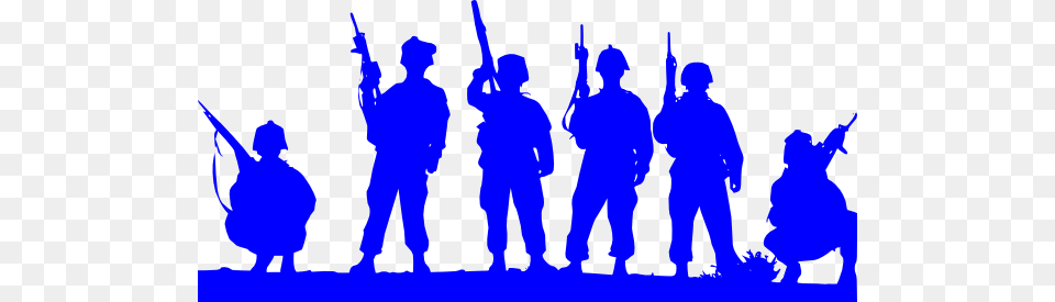 Blue Army Silhouette Clip Art Lest We Forget Svg, People, Person, Adult, Male Free Png