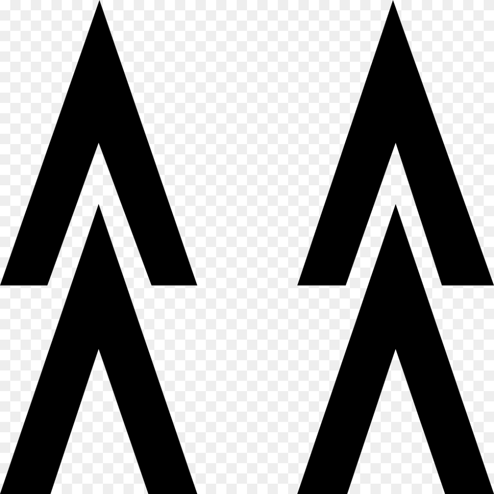 Blue Arrow, Triangle, Symbol Png Image