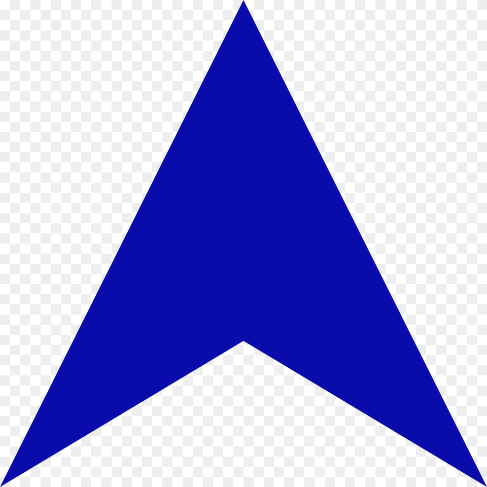 Blue Arrow, Triangle Free Png