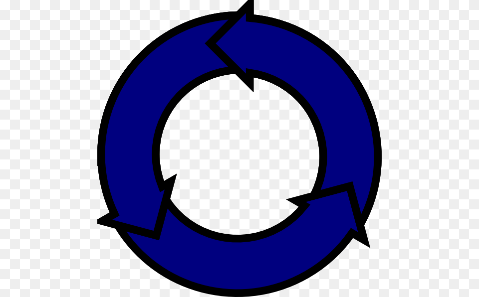 Blue Arrow Circle Svg Clip Arts Cycle Arrow Red, Symbol, Clothing, Hardhat, Helmet Free Png