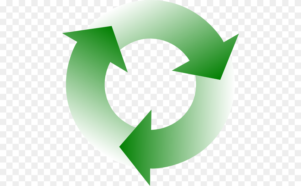 Blue Arrows Clip Art Green Circle Arrows, Recycling Symbol, Symbol, Hot Tub, Tub Free Png Download