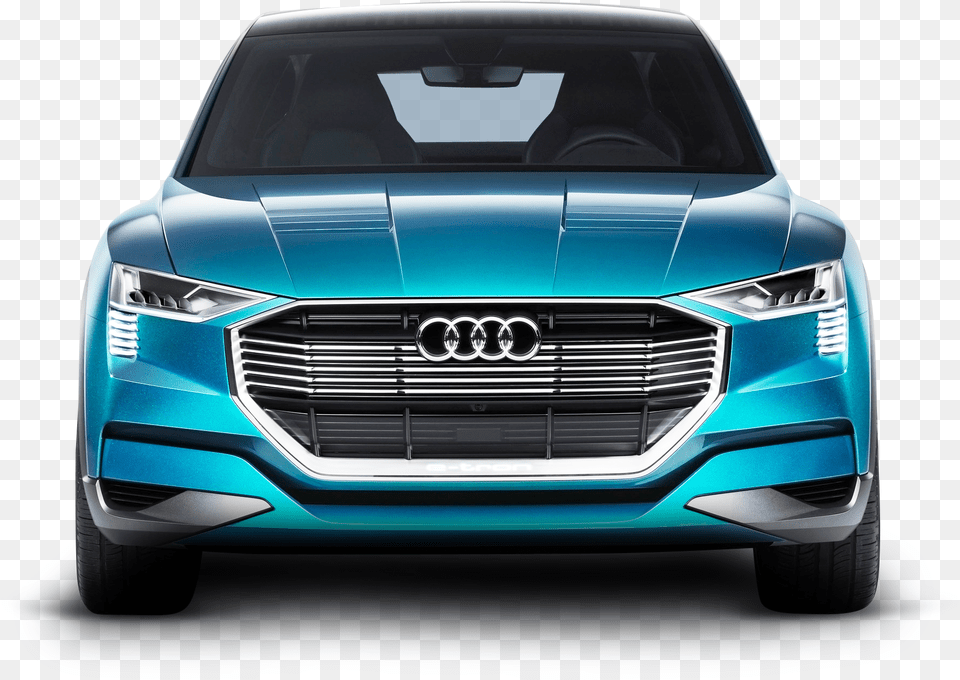 Blue Audi E Tron Quattro Car Audi E Tron Frontal, Coupe, Sedan, Sports Car, Transportation Png Image