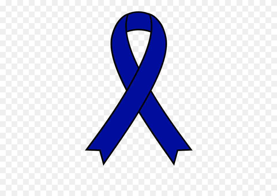 Blue Awareness Ribbon Icon With Outline Clipart, Alphabet, Ampersand, Symbol, Text Free Transparent Png