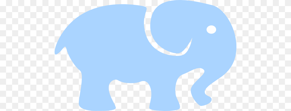 Blue Baby Elephant, Animal, Mammal, Wildlife Png Image