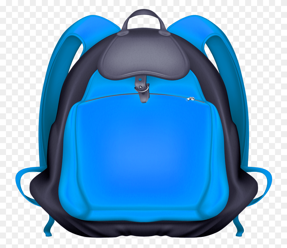 Blue Backpack Transparent Free Png